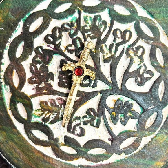 Saint Michael Archangel Sword Amulet 2 Inch | San Miguel Espada Amuleto - Picture 6 of 7